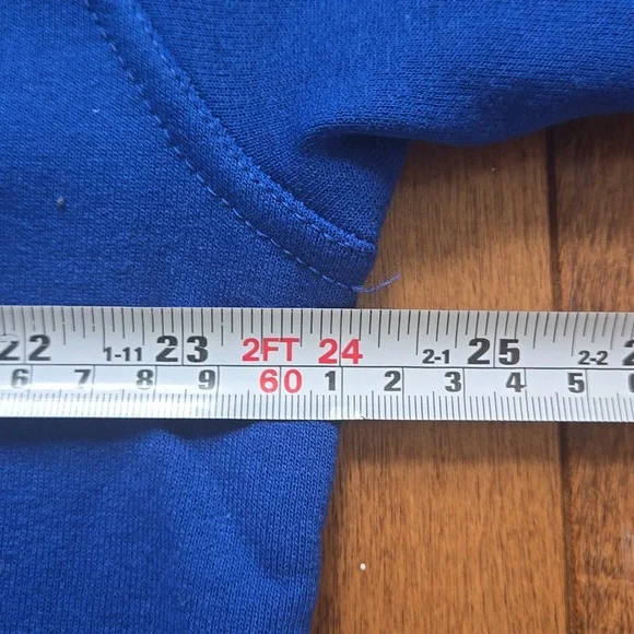 Champion Men's Royal Blue Hoodie Size L - Picture 8 of 9